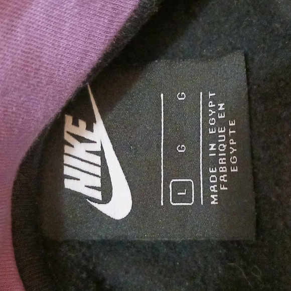 Nike PullOver Geometric Sweater with Hoodie size L for Men - Picture 5 of 7